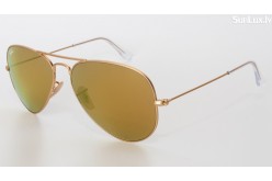 Ray-Ban Aviator Yellow Flash Lenses (RB3025 112/93 58mm) saules brilles